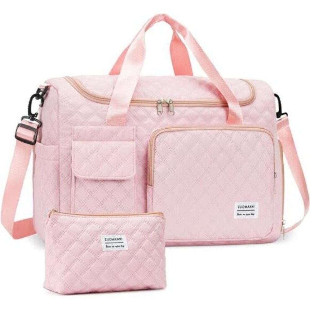 Small Gym Bag for Women, Pink